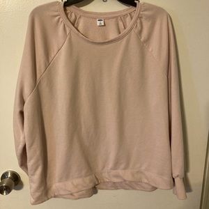 Light pink Old Navy Sweatshirt